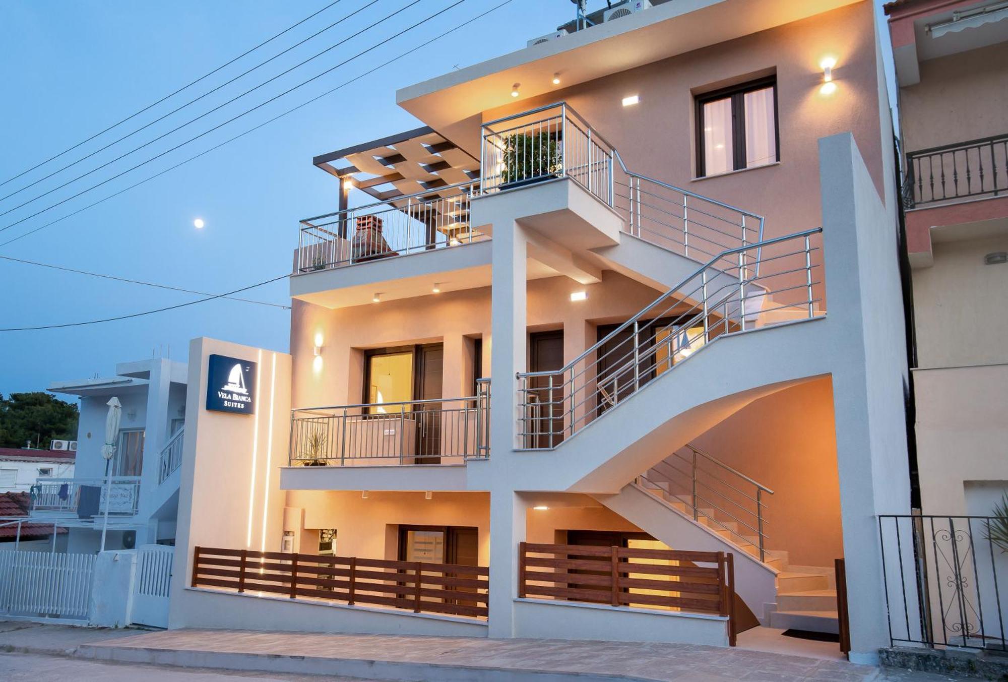 Vela Bianca Suites Limenaria  Esterno foto