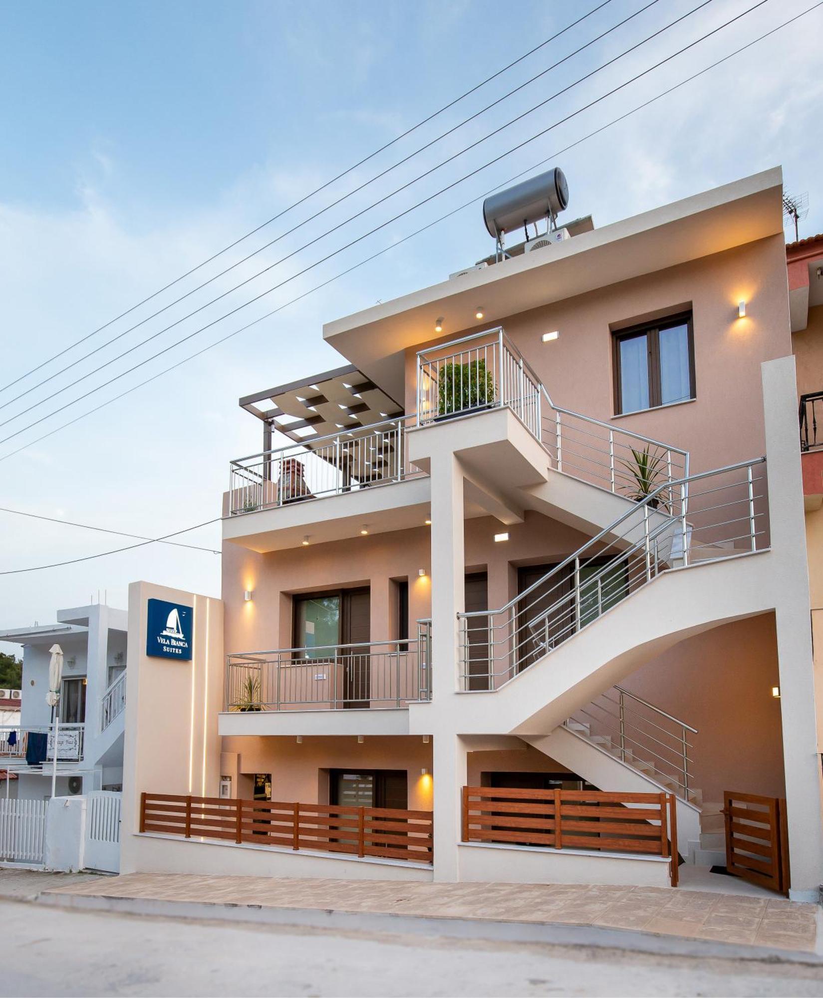 Vela Bianca Suites Limenaria  Esterno foto