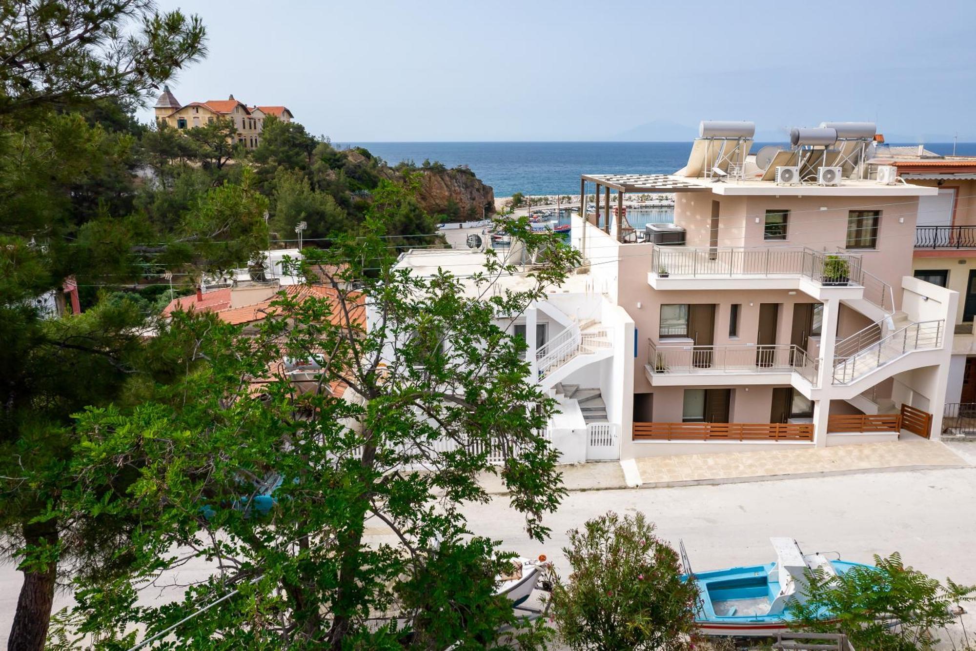 Vela Bianca Suites Limenaria  Esterno foto