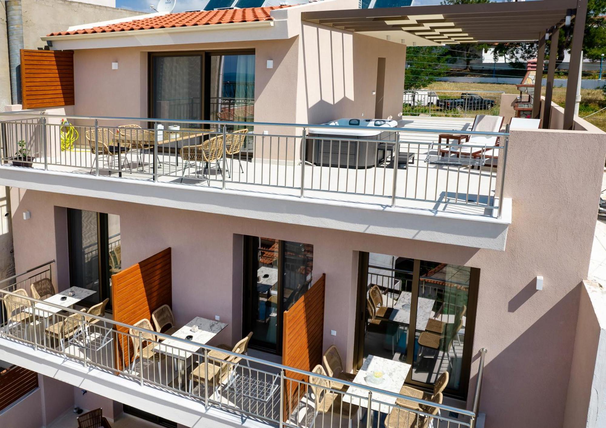 Vela Bianca Suites Limenaria  Esterno foto
