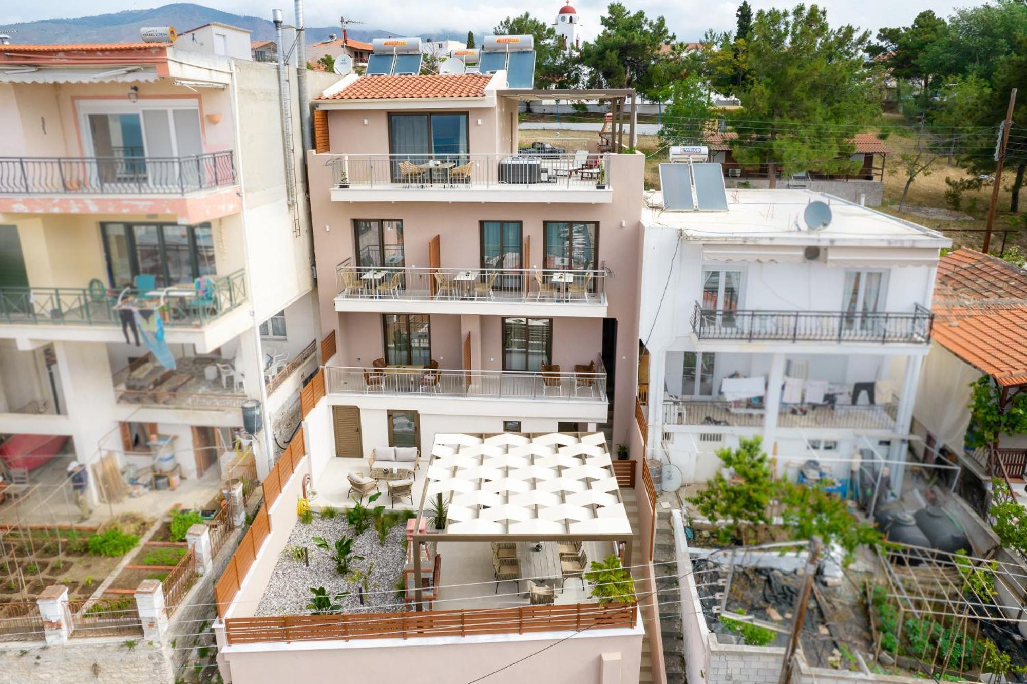 Vela Bianca Suites Limenaria  Esterno foto
